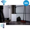Dezumidificator si incalzitor cu rotor Woods WDD90 Ionizare Control WiFi Capacitate 8 litri/zi 3 Trepte ventilator pentru temperaturi scazute suprafata 60 mp